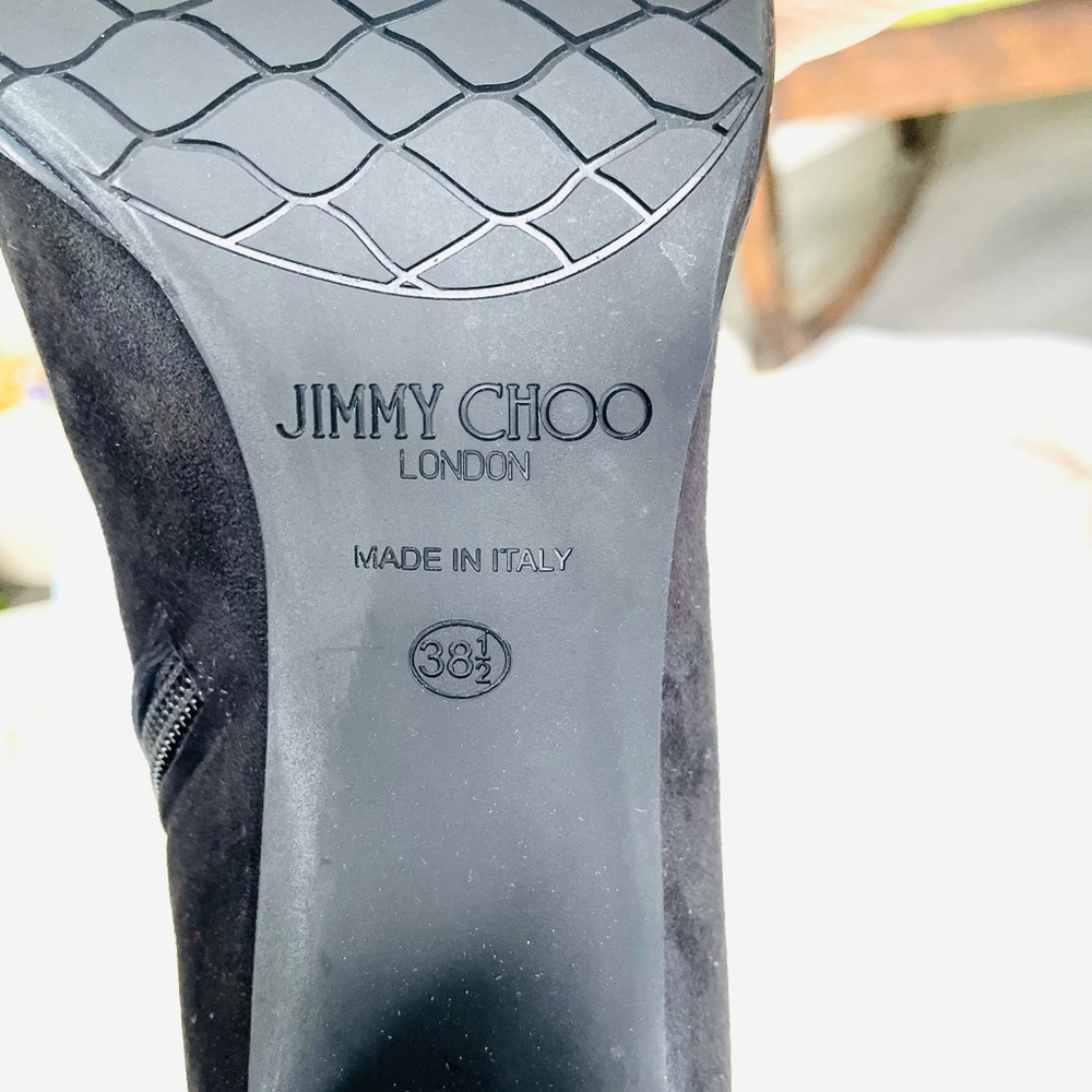 🔶NIB Jimmy Choo Marcia 80 Suede Ankle Boot - Picture 10 of 14